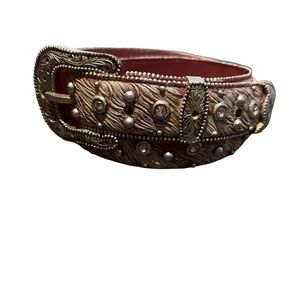 Pink Belt Buckle Decorative Bowl